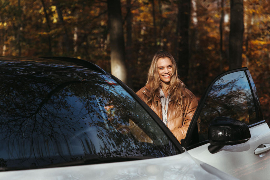 Leonie Jung x Volvo XC40 Recharge