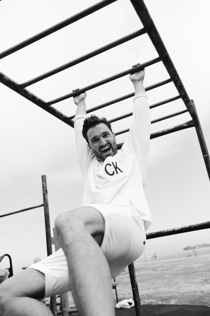 hannes thun_schwarz-weiß lifestyle calvin klein model